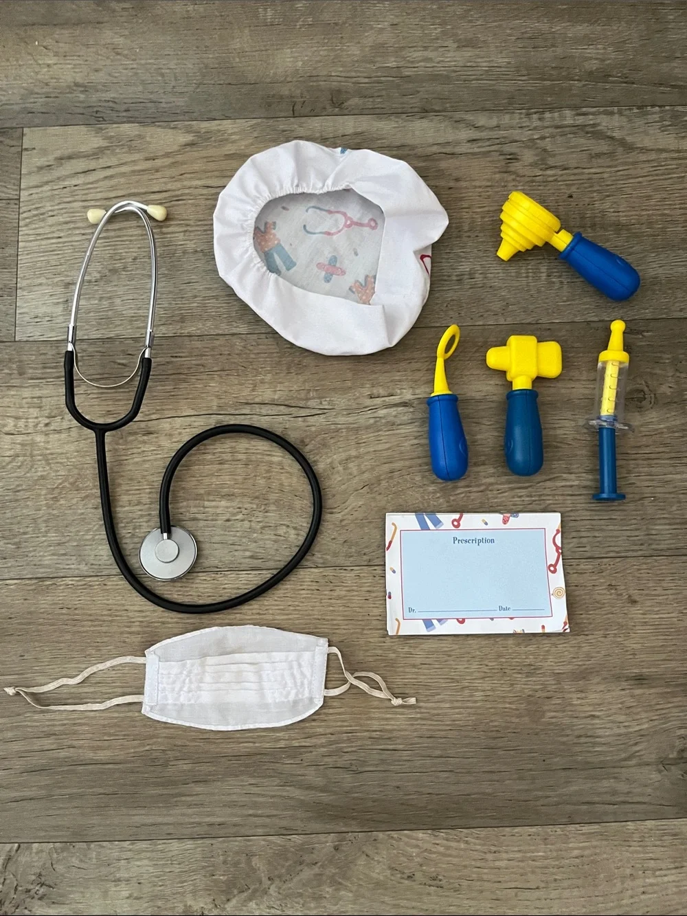 Small Miracles Children's White Doctor Play Lab Coat With Doctor Accessories